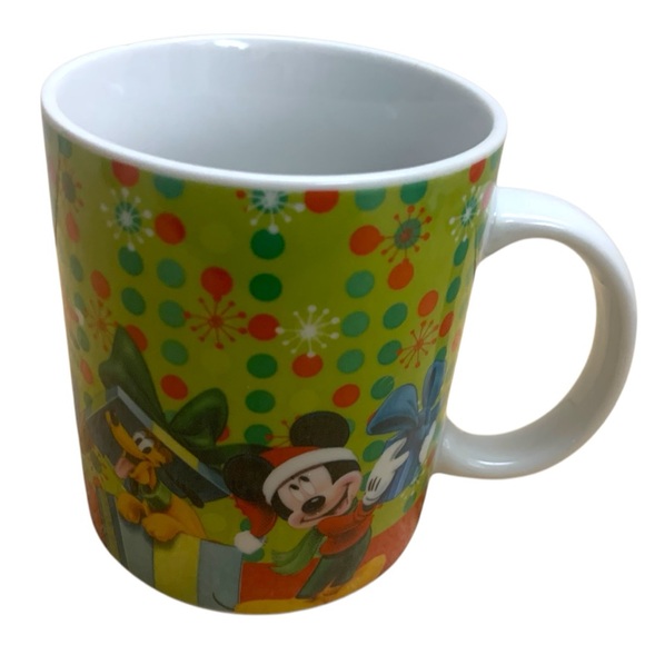 Disney Mickey Mouse Santa Holiday Christmas Ceramic Coffee Cup Tea Mug - Picture 5 of 7